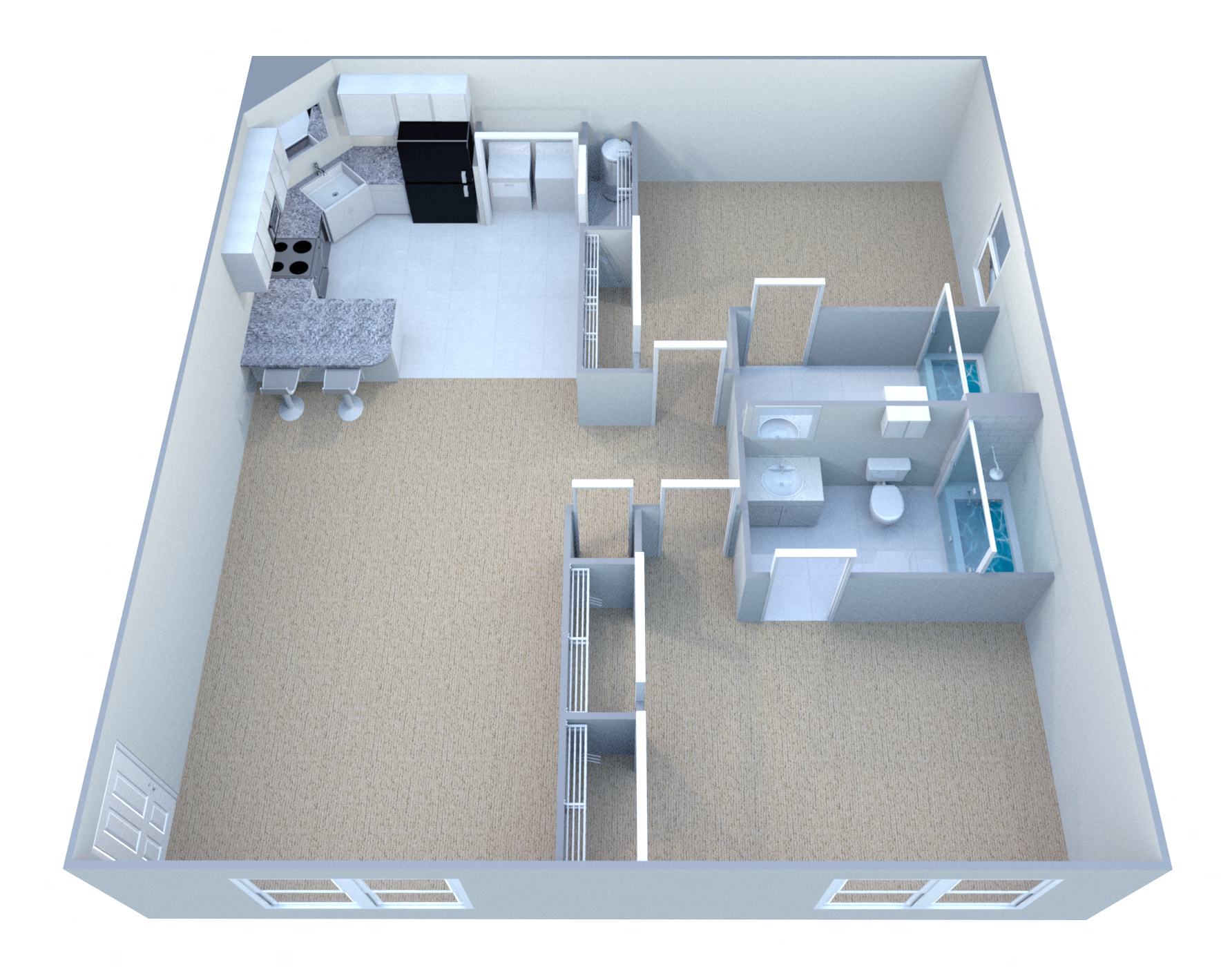 Suite A Floorplan